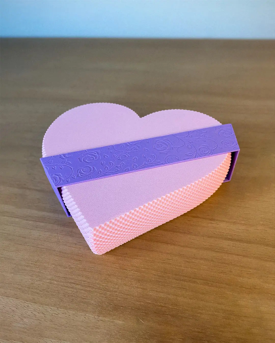 Boîte en forme de cœur ondulé pour la Saint-Valentin (By Lunfardo )