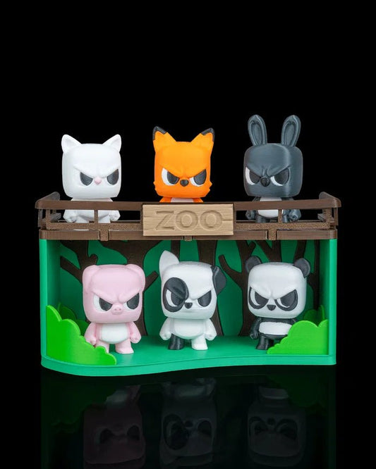 Anty Matters - Animal Zoo - Les Grognimaux Display (Sans Figurine) - Bonstic