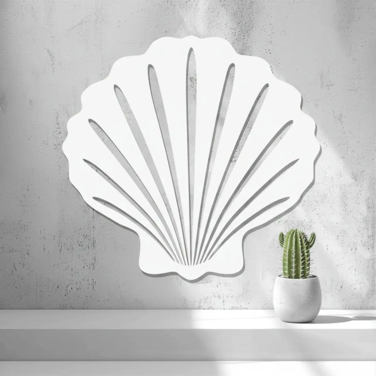 Décoration murale en coquillage 2D (by 2d Arts)