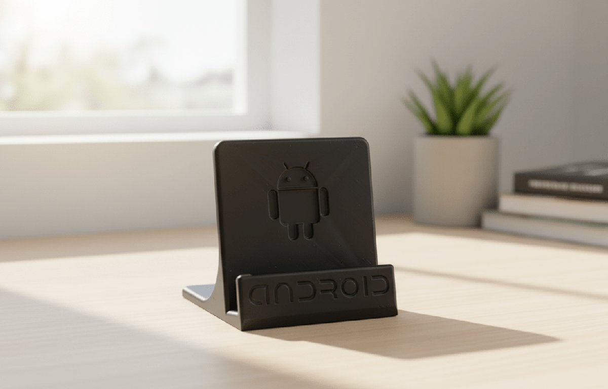 Support pour téléphone gravé Android