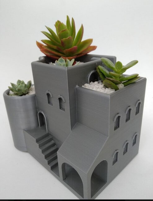 Pots a Plantes Villa style