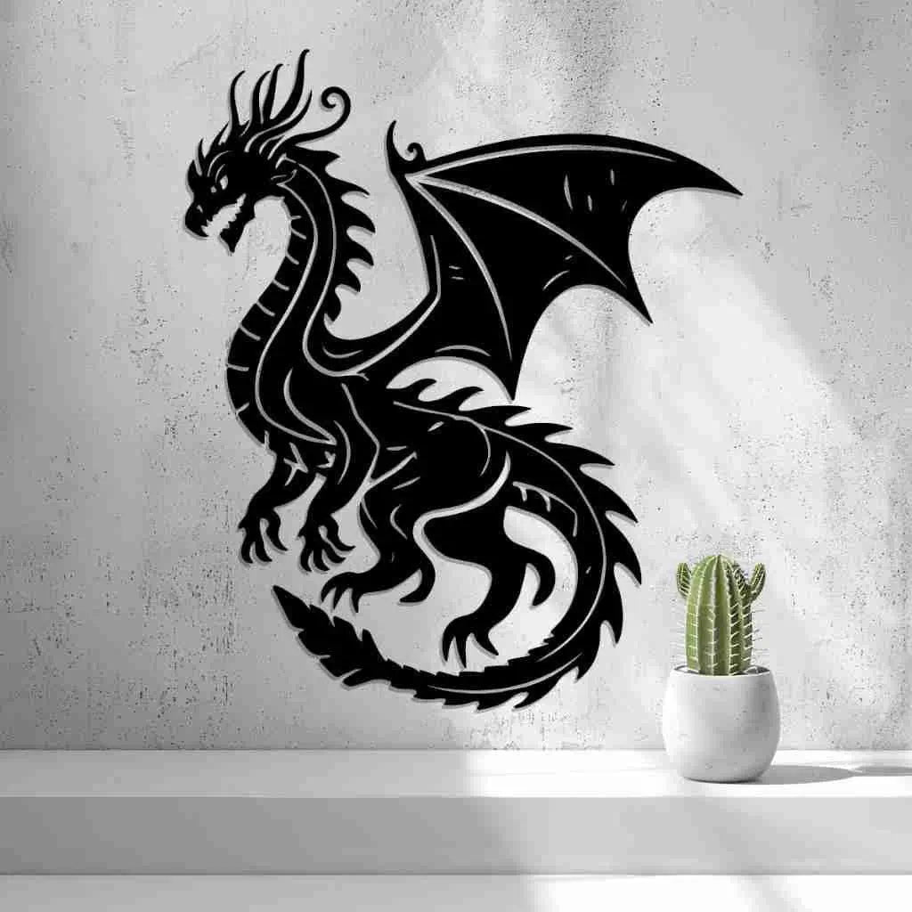 Deco/Mural -  Dragon 2D ( By 2D Arts )