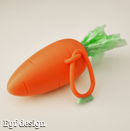 Distributeur de sacs en forme de carotte ( Par  Eyf_Design )