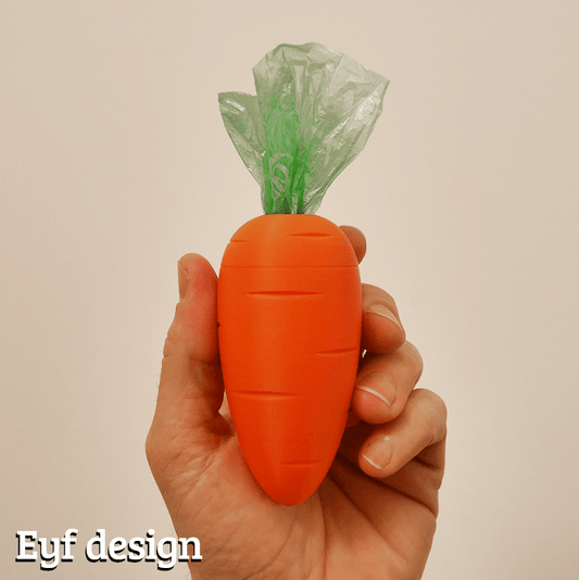 Distributeur de sacs en forme de carotte ( Par  Eyf_Design )