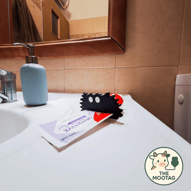 Presse-dentifrice Monster - Noir ( Par Moo Tag )