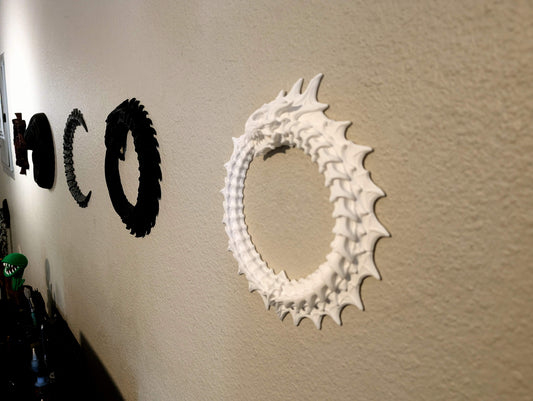 Dragon d'os - Décoration murale sombre (Par Deadmoon Designs )