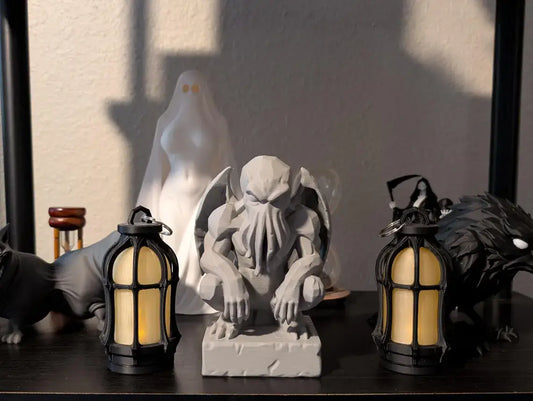 Idole de Cthulhu – Statue relique antique ( Par Deadmoon Designs )