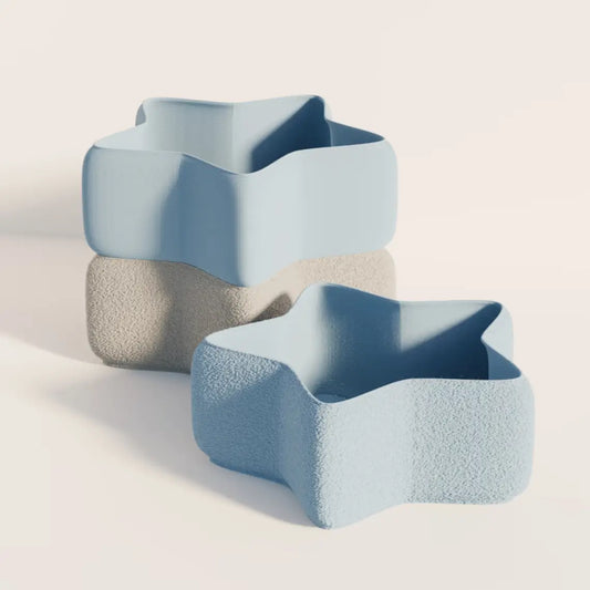 Lot de 3 Plateau Étoile Heureuse (By Three Happy D)