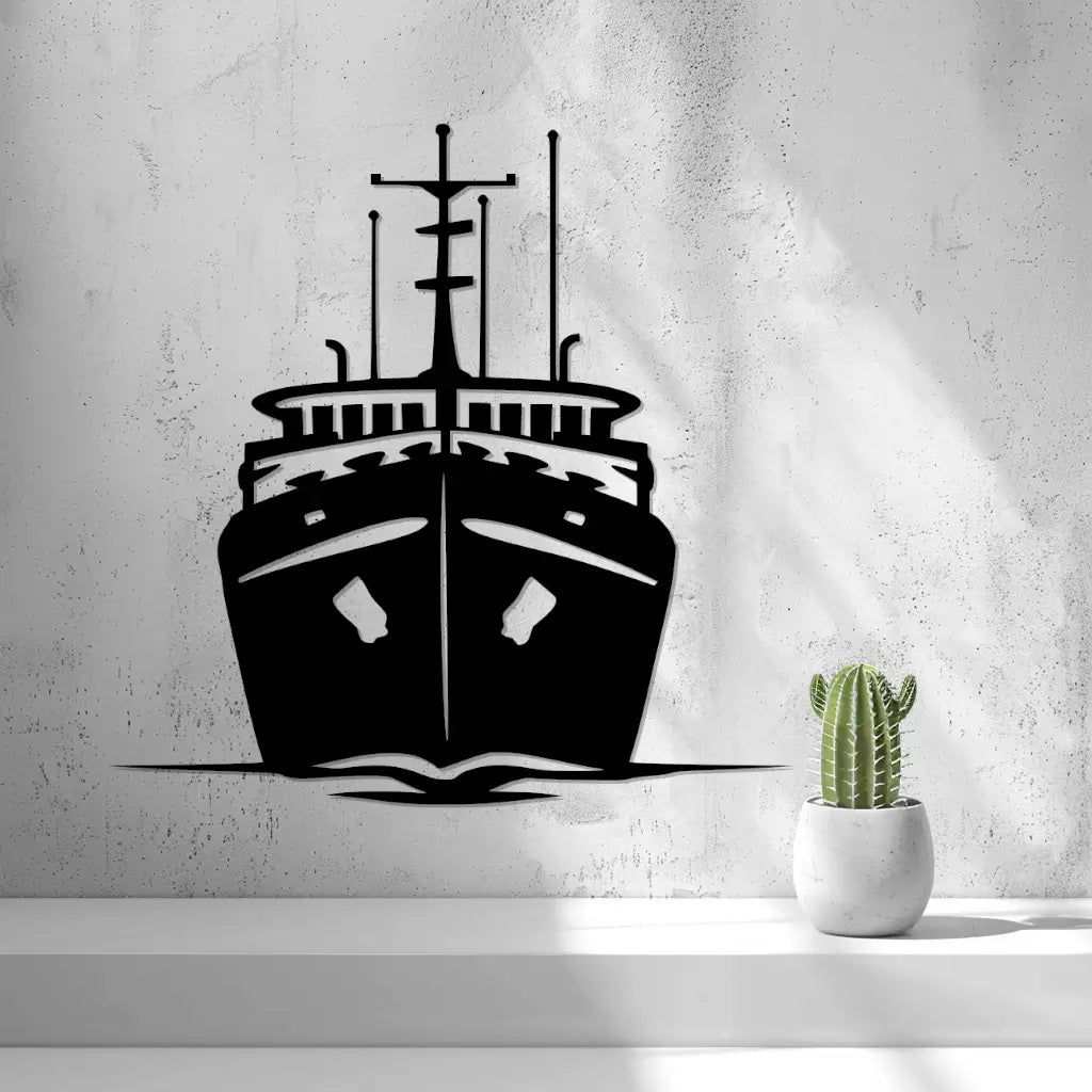 Art mural 2D de bateau de croisière ( Par 2D Arts)