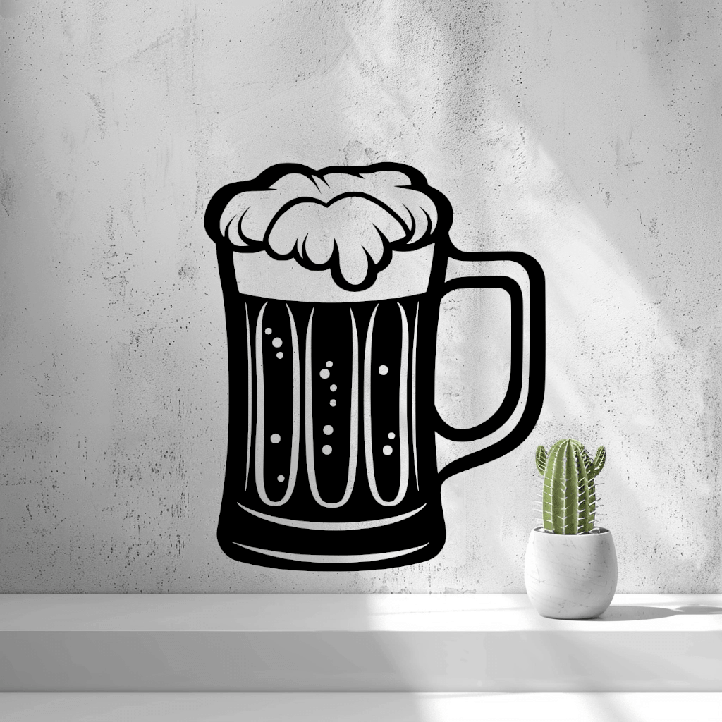 Art mural de bière 2D ( Par 2D Arts )