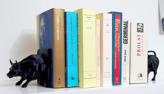 Serre-livres Taureau "Le Puissant"