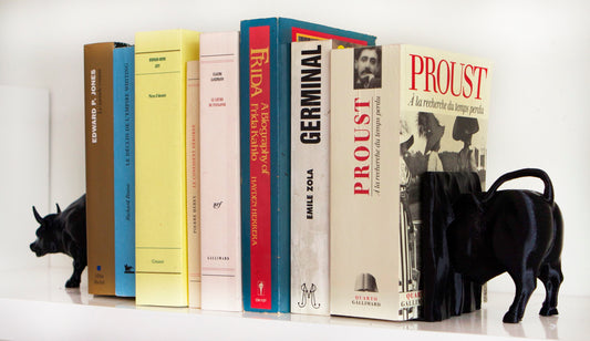 Serre-livres Taureau "Le Puissant"