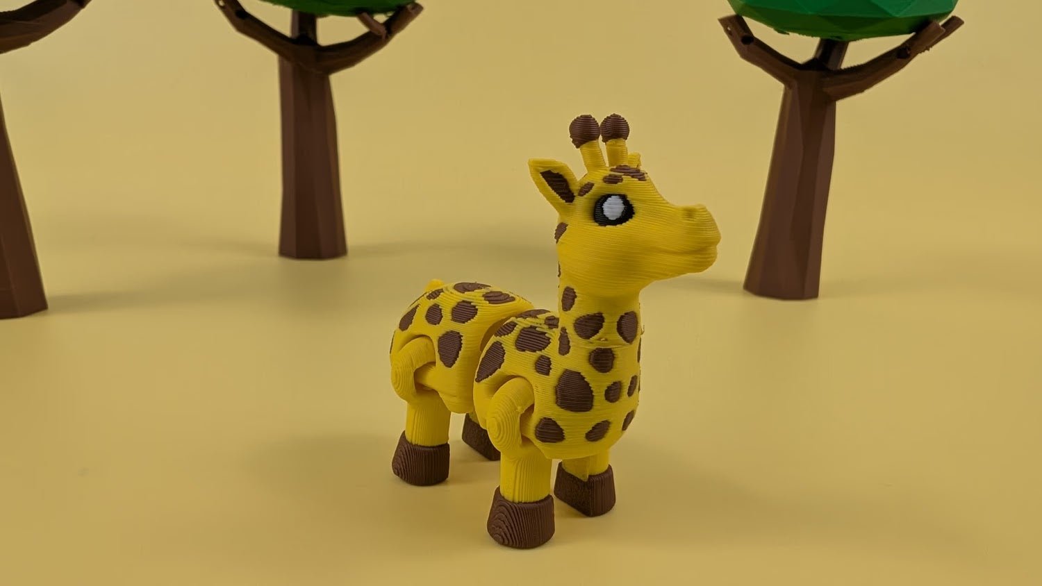 Girafe - Porte - clés articulé (By Biocraftlab) - Bonstic