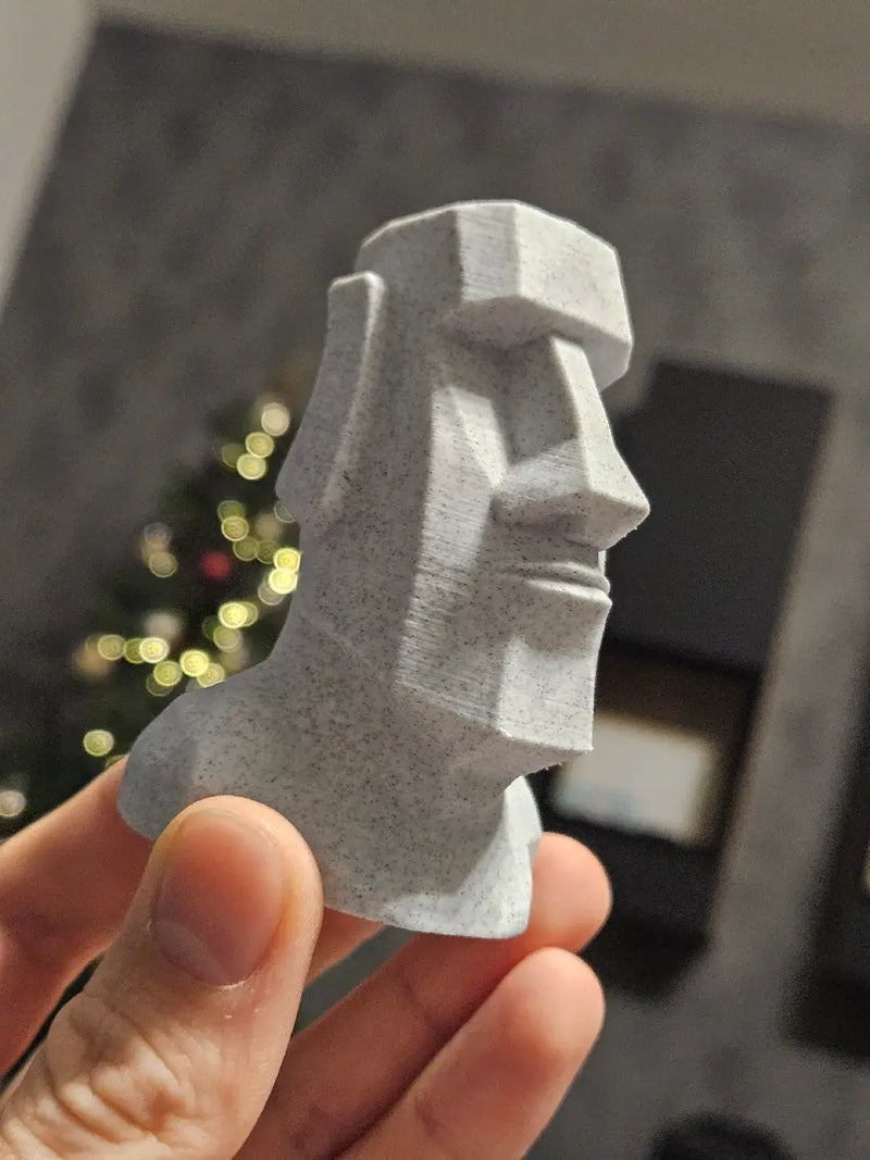 Statue de tête Moai ( Par Deadmoon Designs )