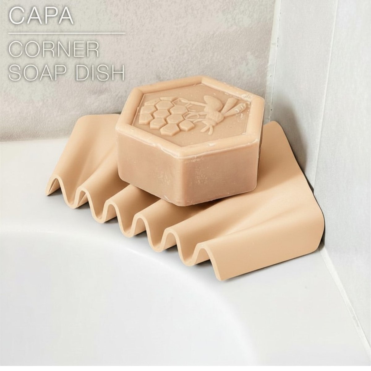 Capa | Porte-savon d'angle (By Charles Regaud Design)