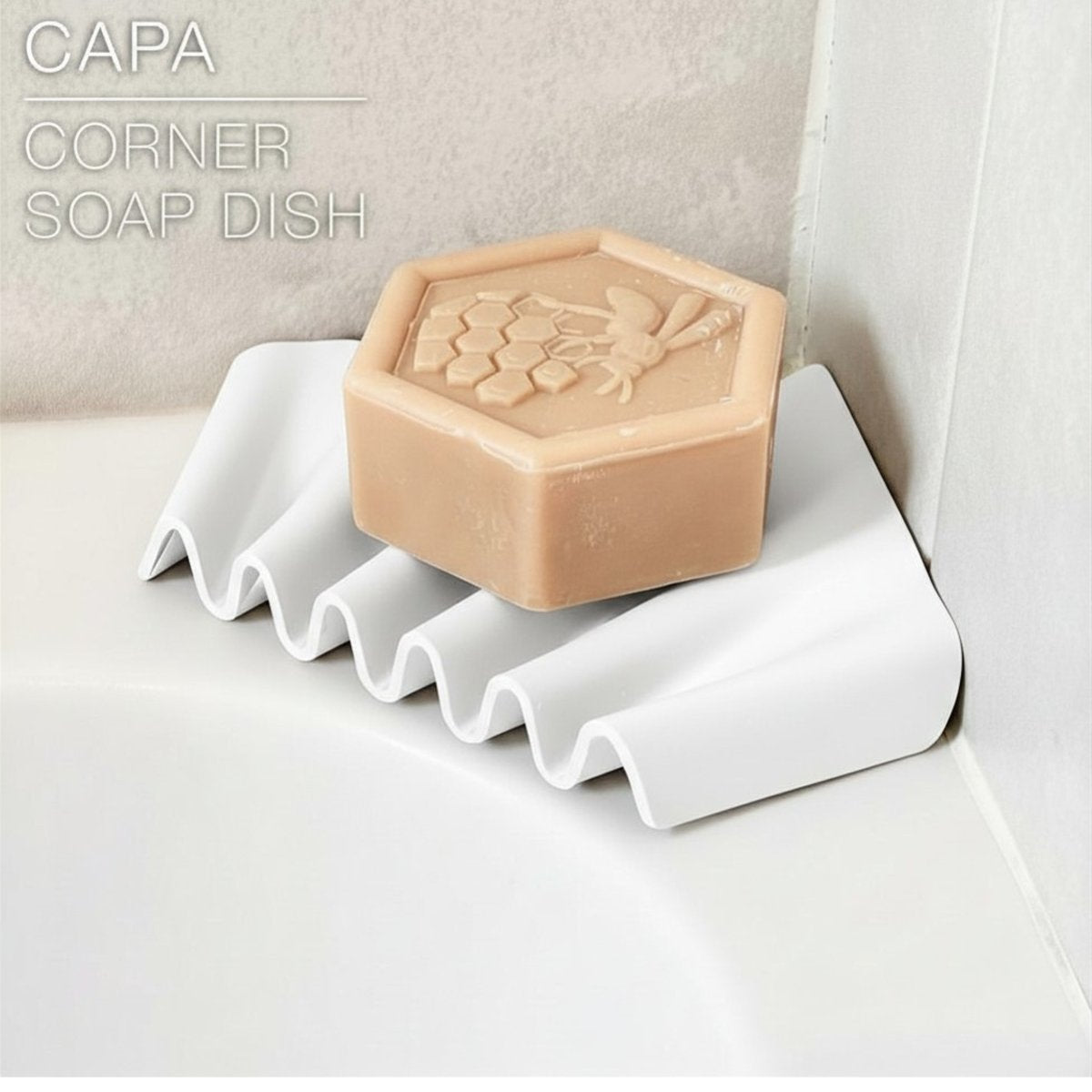 Capa | Porte-savon d'angle (By Charles Regaud Design)