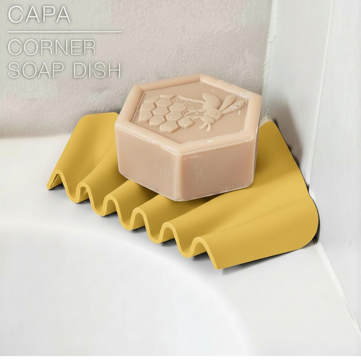 Capa | Porte-savon d'angle (By Charles Regaud Design)
