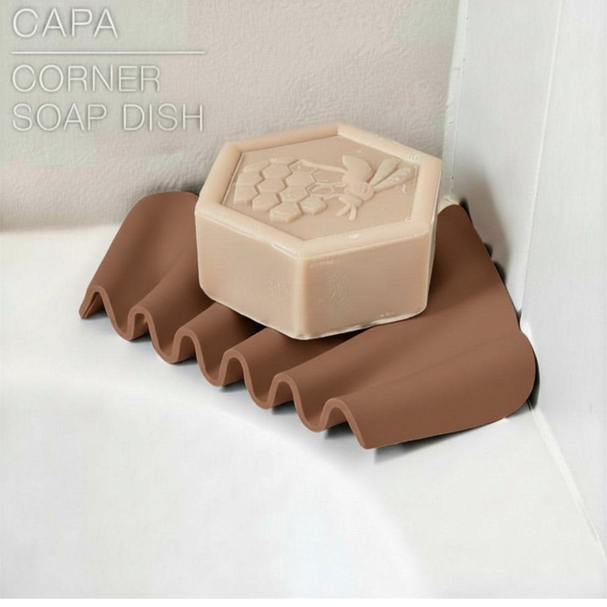 Capa | Porte-savon d'angle (By Charles Regaud Design)