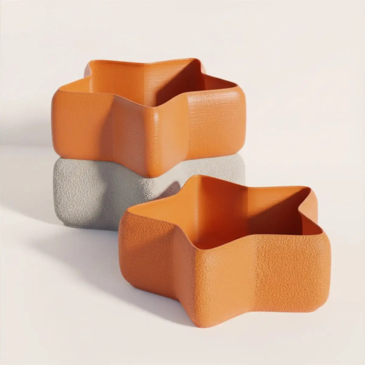 Lot de 3 Plateau Étoile Heureuse (By Three Happy D)