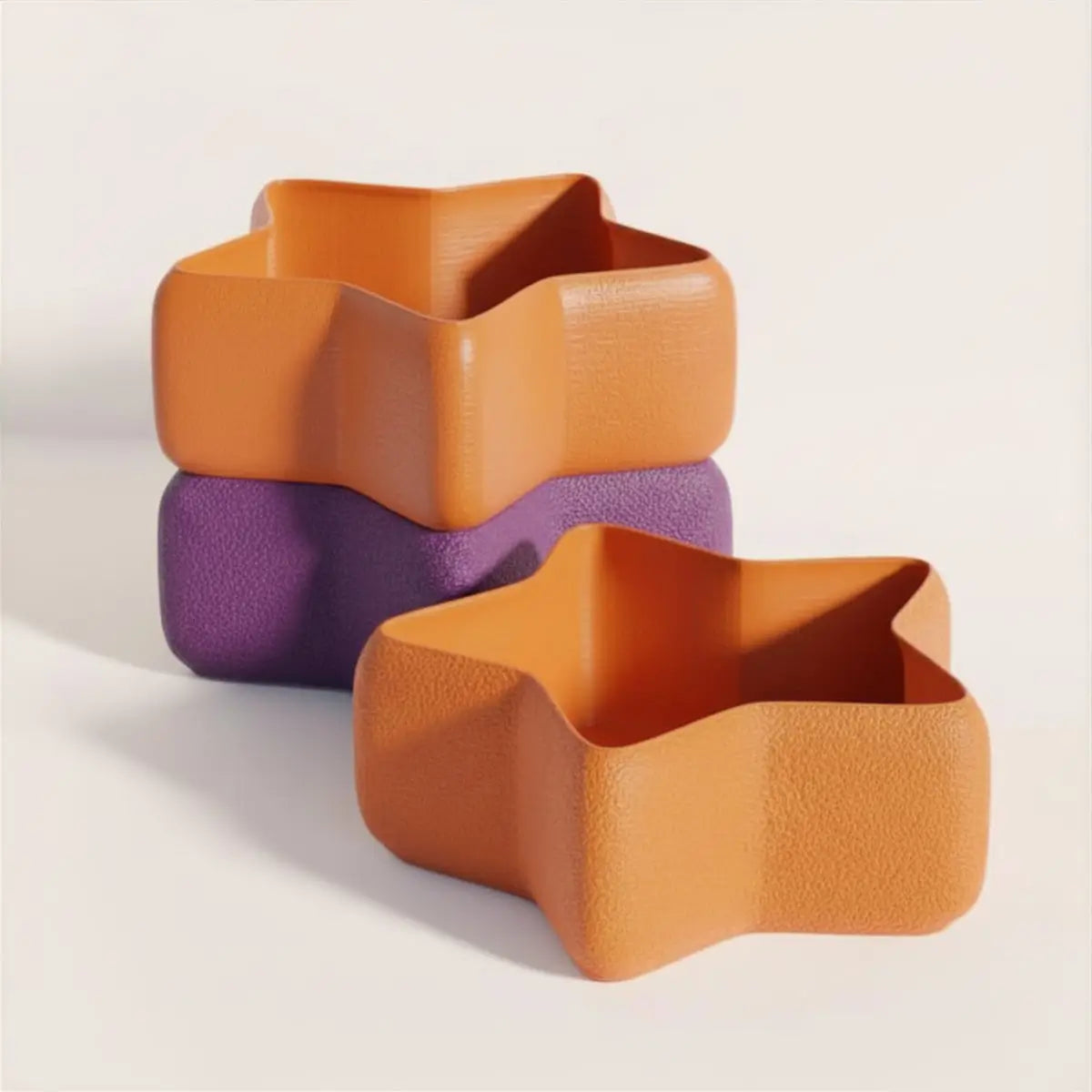 Lot de 3 Plateau Étoile Heureuse (By Three Happy D)