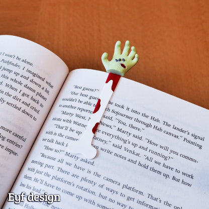 🧟 Marque-page Zombie – Fun Bookmark Horreur ( by Eyf )