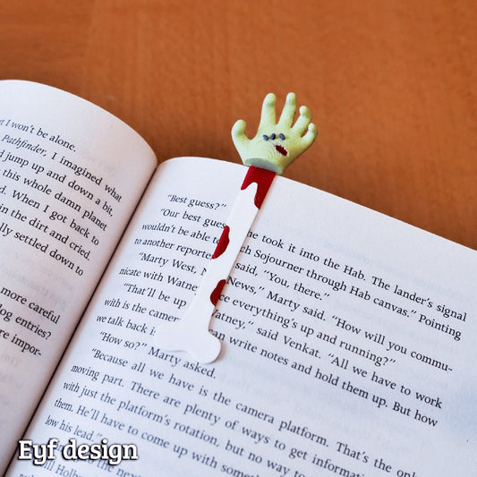 🧟 Marque-page Zombie – Fun Bookmark Horreur ( by Eyf )