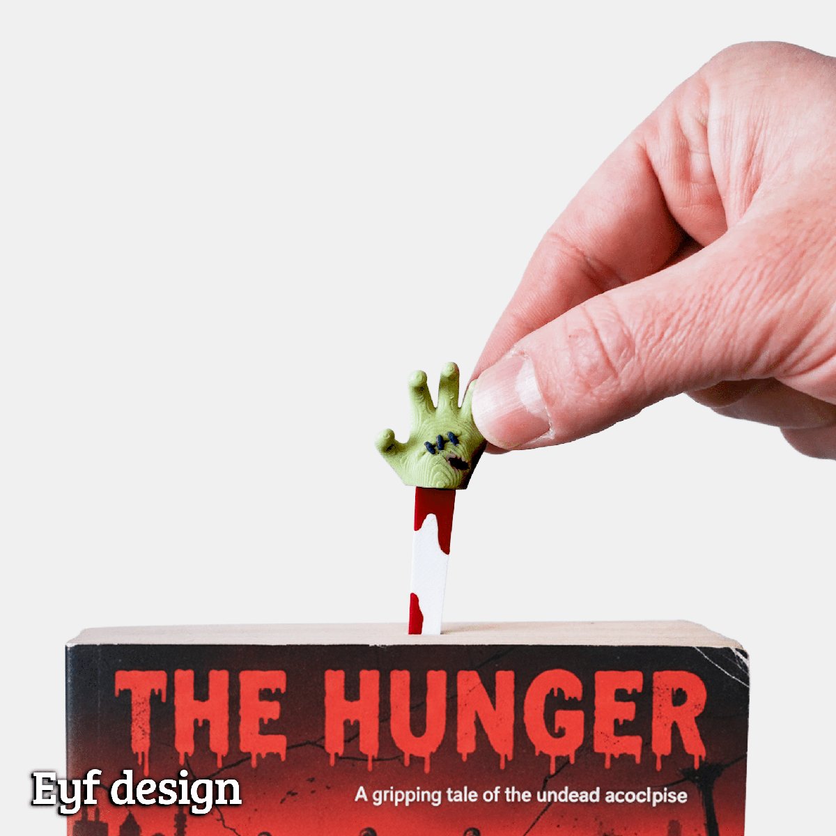 🧟 Marque-page Zombie – Fun Bookmark Horreur ( by Eyf )