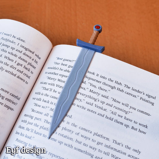⚔️ Marque-page Épée Fantaisie ( By Eyf design )