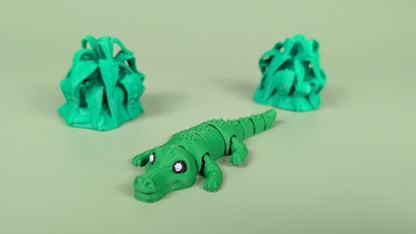 Crocodile - Porte-clés articulé (By : Biocraftlab )