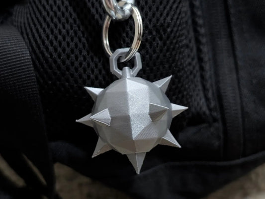 Porte-clés fléau à pointes -  ( Par Deadmoon Designs )