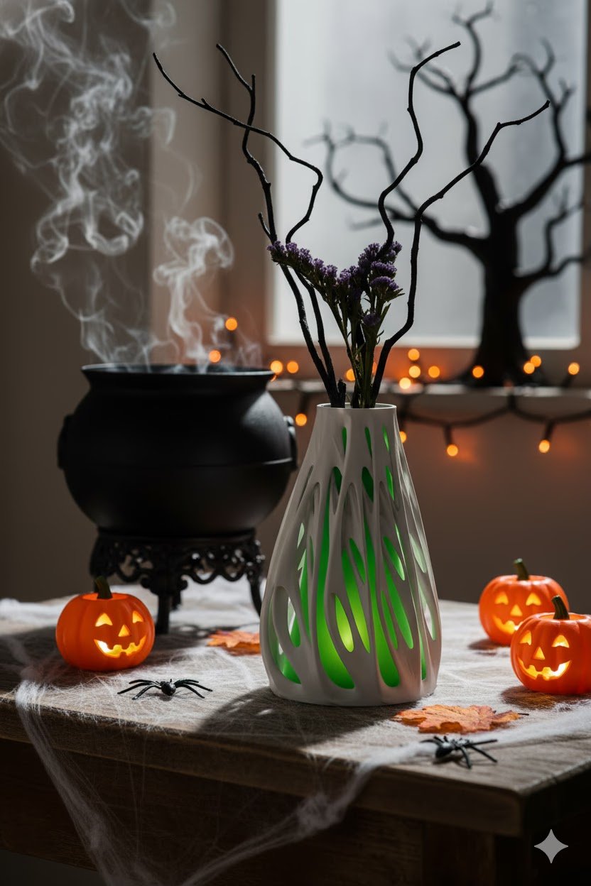 Vase en os (By kraken.stl) - Bonstic